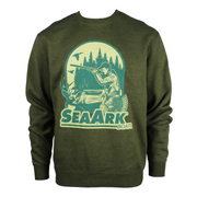 SeaArk Army Heather Crewneck