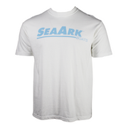 SeaArk White Logo Tee